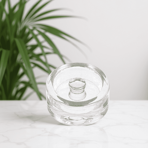 SEWOART Practical Glass Weights Fermentation Weight Transparent 1Pack