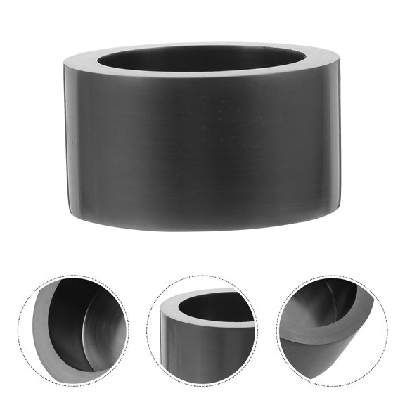 SEWOART Portable Graphite Crucible for Metal Melting Furnace Ideal for Casting and Refining