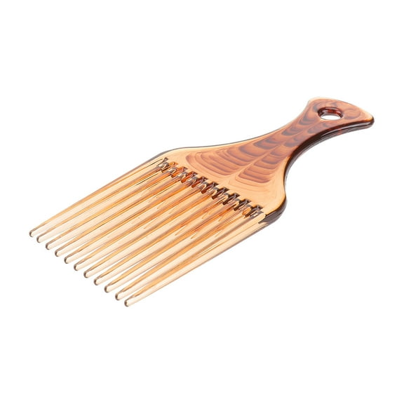 SEWOART Hair Pick Comb Coffee for Volume Lift and Frizz Reduction with Ergonomic Design