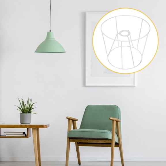 SEWOART Pendant Light Frame with Wire Shade for Stylish Ceiling Lighting