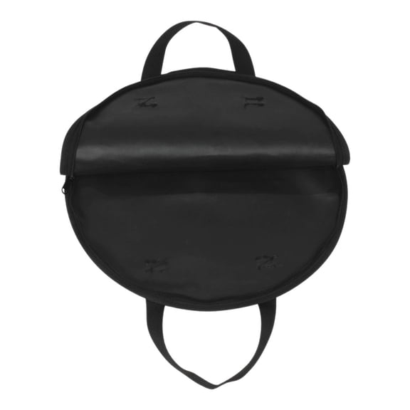 SEWOART Waterproof Oxford Cloth Drum Storage Bag Black Portable Carry Case for Drum Pads