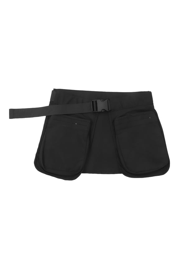 Mens Outdoor Multi Functional Waist Pack Black with Breathable Comfortable Carry