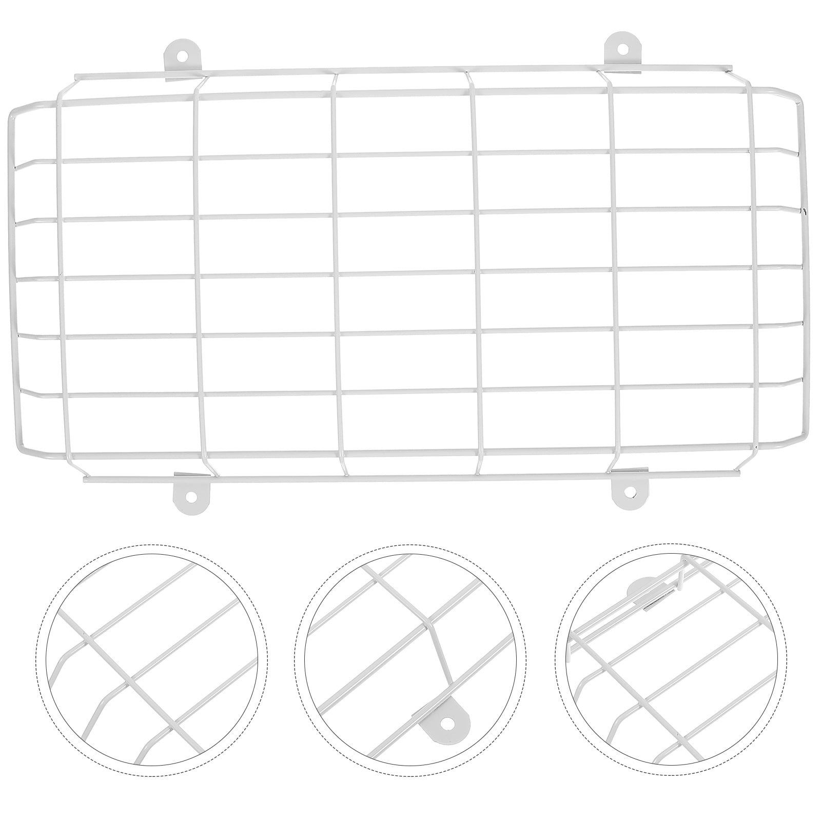 SEWOART Metal Wire Guard for Emergency Light Protection Exit Sign Cover ...