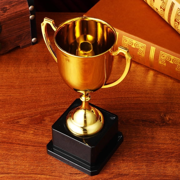 SEWOART Plastic Golden Trophy for Sports, Decorative and Functional, Eye-Catching Design