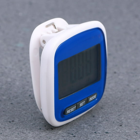 SEWOART Red Digital Step Counter with Calorie Burn and Distance Measurement Functions