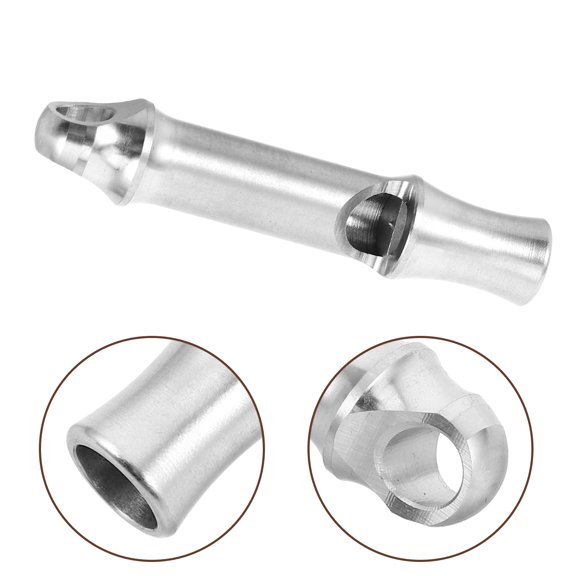 SEWOART Multifunctional High Frequency Whistle in Titanium Alloy for Outdoor Hiking and Rescue