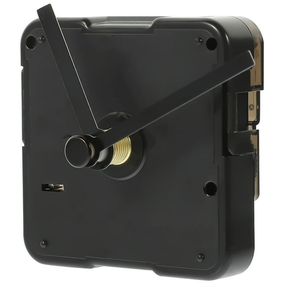 SEWOART 1Set High Precision Black Clock Movement Kit for Replacement and Craft Wall Clock Projects