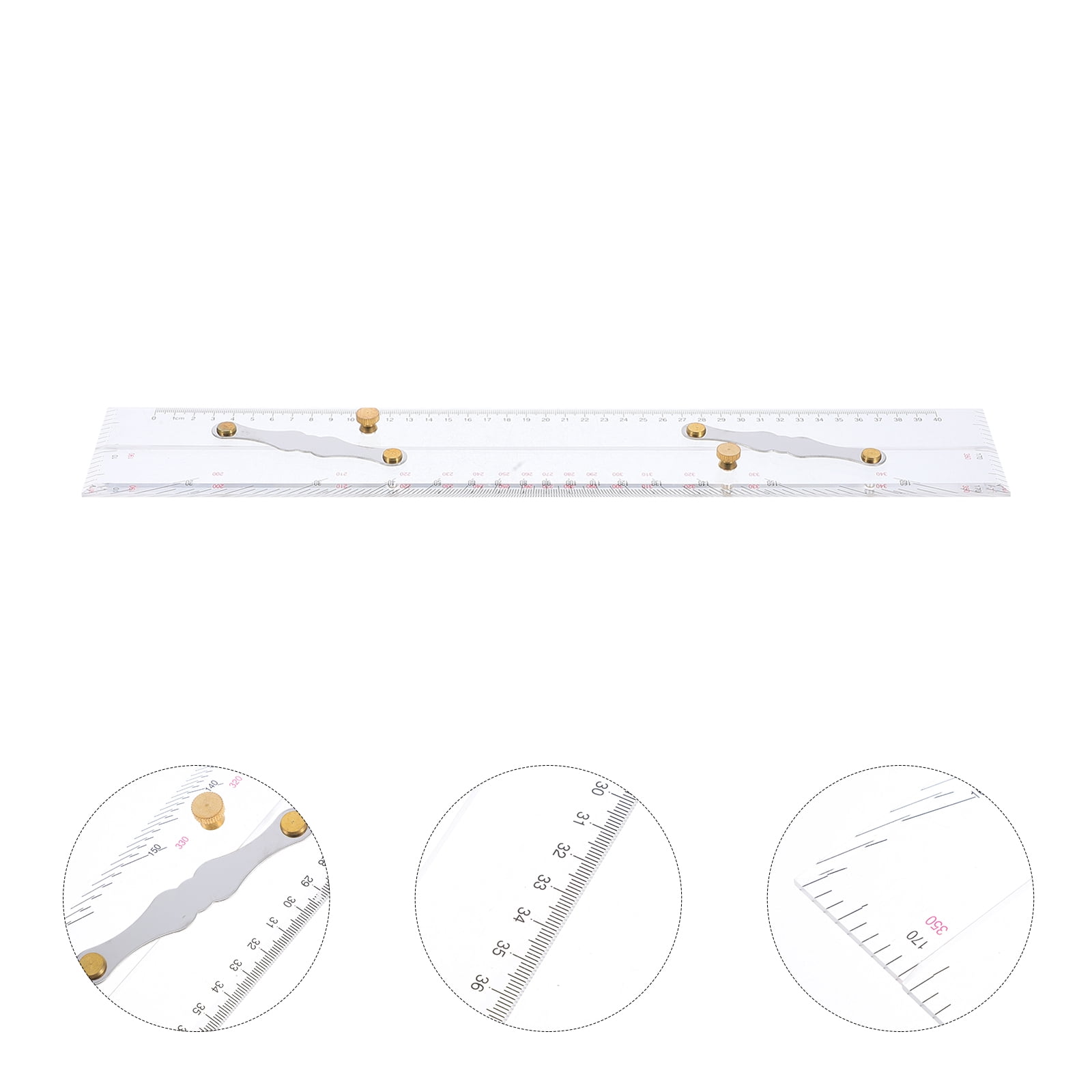 Parallel Ruler On Table SEWOART Acrylic Parallel Rulers Navigation Parallel Ruler Navigation ...