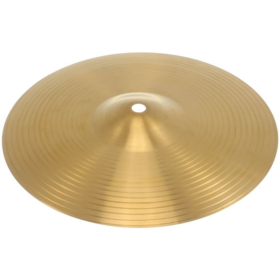 SEWOART Ride Cymbal with Stand Cymbal Brass Golden Strong Resistance to Hit 1Pcs for Professionals