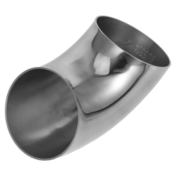 SEWOART Stair Handrail Brackets Round Elbow Fitting 304 Stainless Steel 1Set