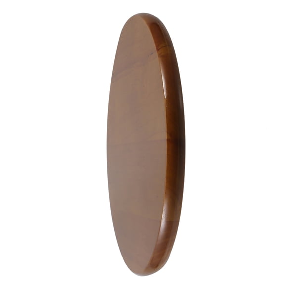 SEWOART Brown Rubber Wood Stool Seat Replacement Easy Install Comfortable Seating