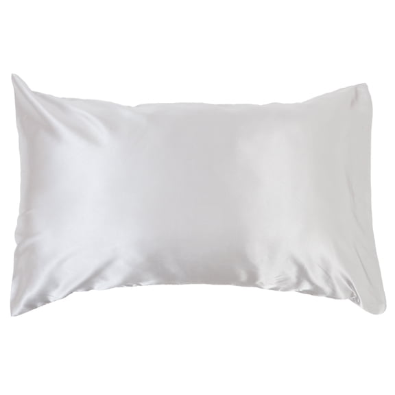 SEWOART Light Grey Cooling Pillowcase, Soft Polyester, Airy and Comfortable for Home