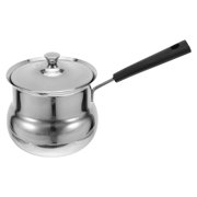 SEWOART Stainless Steel Hand Brewing Coffee Pot with Lid and Side Handle
