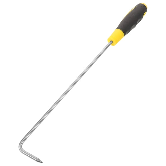 SEWOART Durable Stainless Steel Manhole Cover Lifter with Comfortable Rubber Grip for Industrial and Home Use