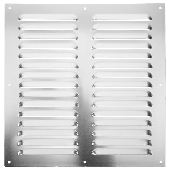 SEWOART Stainless Steel Vent Cover for Exhaust Fan with Louvered Design for Indoor Use