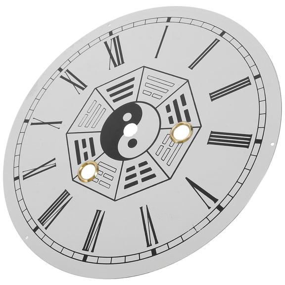 SEWOART Multi Color Wall Clock Dial Face Replacement with Roman Numerals for Home Clock Repair