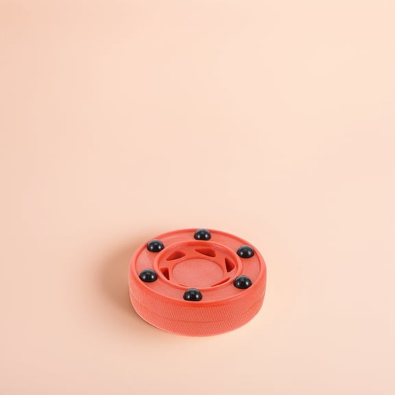 SEWOART Professional Roller Hockey Training Puck Red High Speed Composite for Smooth Courts