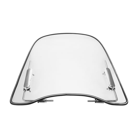 SEWOART Motorcycle Windshield Clear Wind Deflector with Mounting Kit Compatible with Multiple Models