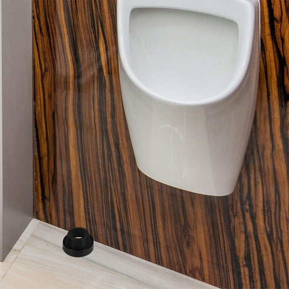 SEWOART Universal Fit Black Rubber Urinal Seal Ring Durable Leak Proof Drain Gasket for Residential and Commercial Use