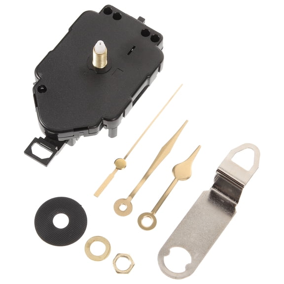 SEWOART Black Silent Clock Movement Kit for Clock Repair High Precision Replacement 1 Set