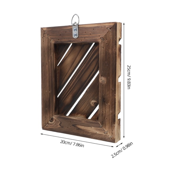SEWOART Wooden Indoor Wall Planters Board Planter Lightweight Design 1Pack