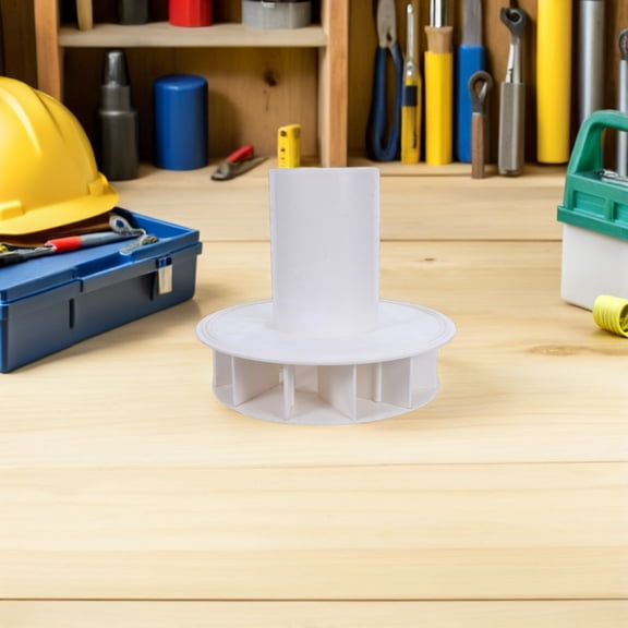 SEWOART PVC Downspout Drain Connector in White with Weather Resistant Design for Rainwater Collection