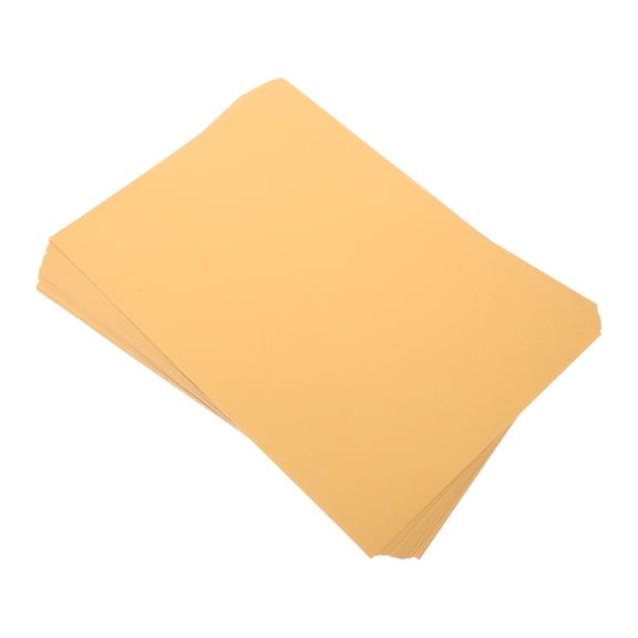 SEWOART Durable Yellow Glitter Cardstock Paper for Art and Craft Creations