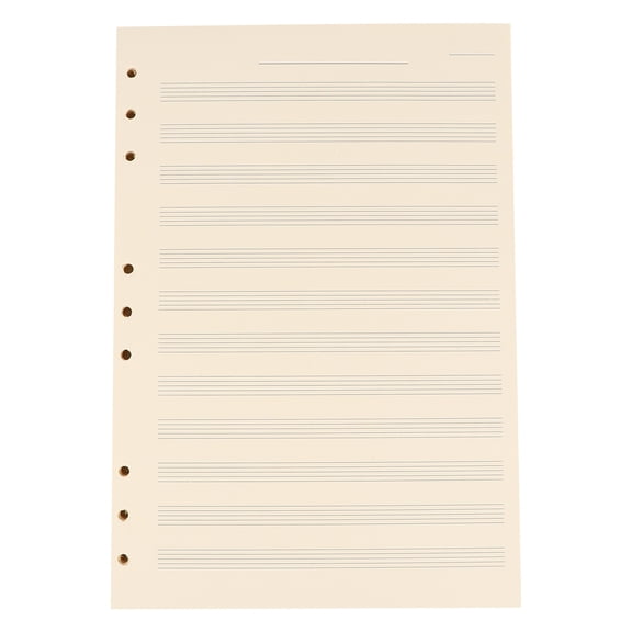 SEWOART White Music Manuscript Paper with Smooth, Ink-Resistant Sheets Ideal for Easy Music Writing and Composition