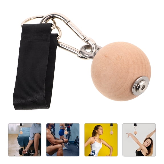 SEWOART Wooden Pull Up Grips Multifunctional Fitness Gripper for Strength Training and Home Workouts Multi Size