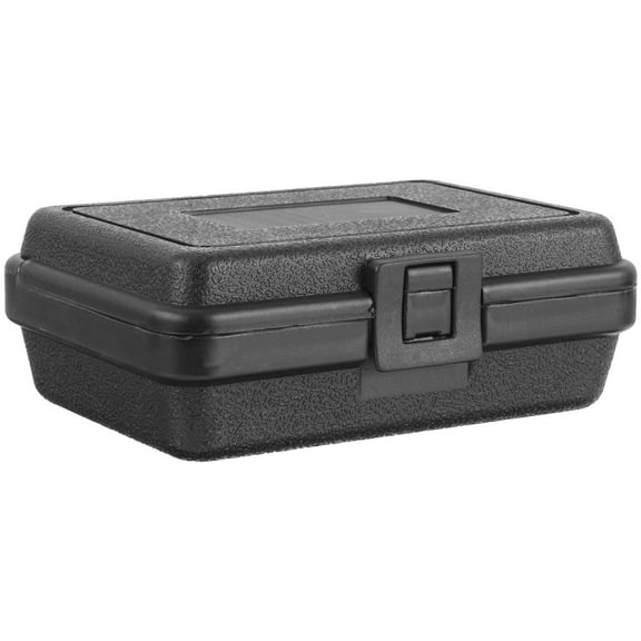 SEWOART Black Plastic Hard Case Tool Container for Car Maintenance and Equipment Storage