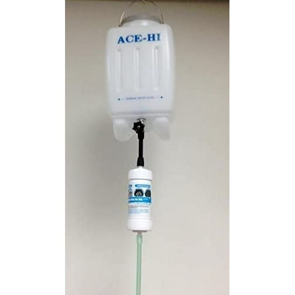 SEWTCO Water Filter Demineralizer for All Gravity Feed Bottle Steam Ironing System,