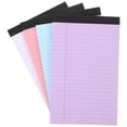 SEXAGESIMO 4 Books Ruled Lined Writing Legal Note Pad Tearable Notepad