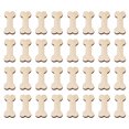 thumbnail image 1 of GETAJGHSD 50Pcs Craft Bones Beige Hand-painted Ornaments to Decorate for Kids, 1 of 7