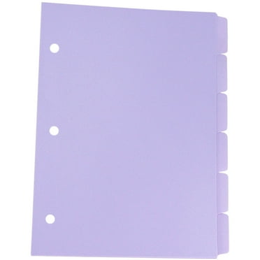 GETAJGHSD Bulk Binder Dividers 8Pack Plastic Divider Tabs For present Giving Families