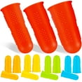 SEXAGESIMO Silicone Finger Protectors for Sewing & Crafts (15pcs