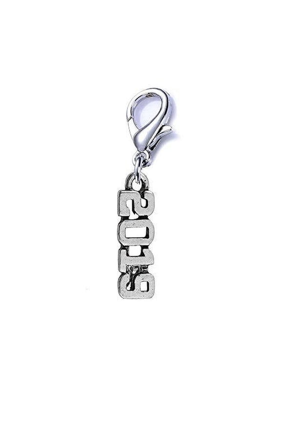 2019 Graduation clip on lobster clasp charm for bracelets or necklace