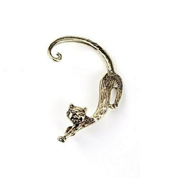 SEXY SPARKLES Cat Ear Cuff for women Clip On Stud Wrap Earrings For Left Ear (1 Pcs)