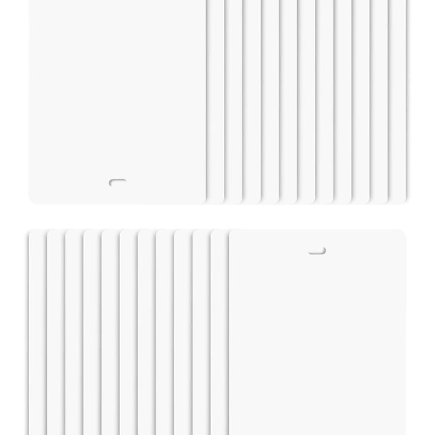 SEYATPOOL 82.5" White Vertical Blinds Replacement Slats Sliding Door