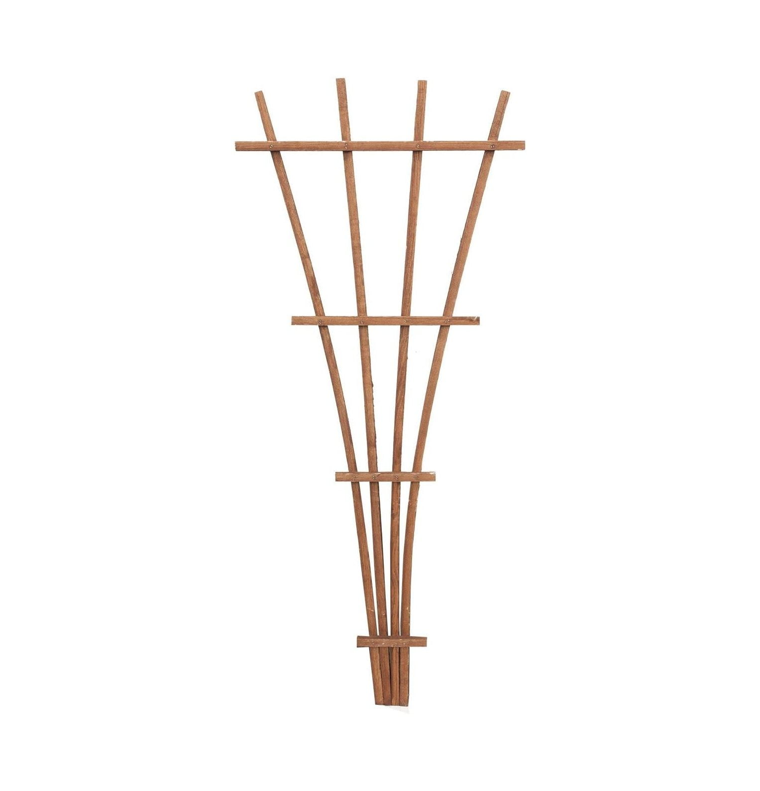 SEYATPOOL 83737 48" Brown Wood Fan Trellis
