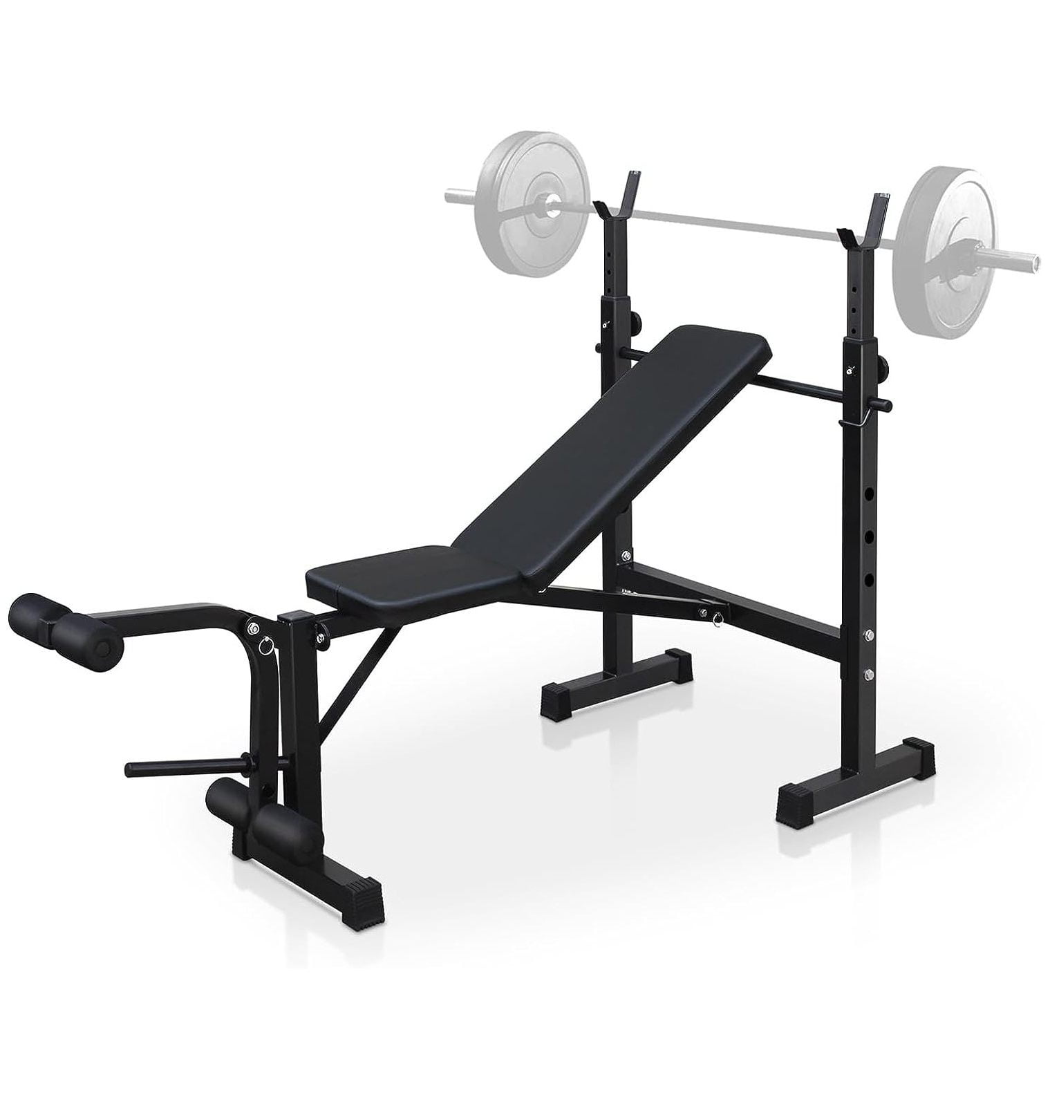 SEYATPOOL Olympic Workout Bench, Adjustable Weight Bench, Folding Bench