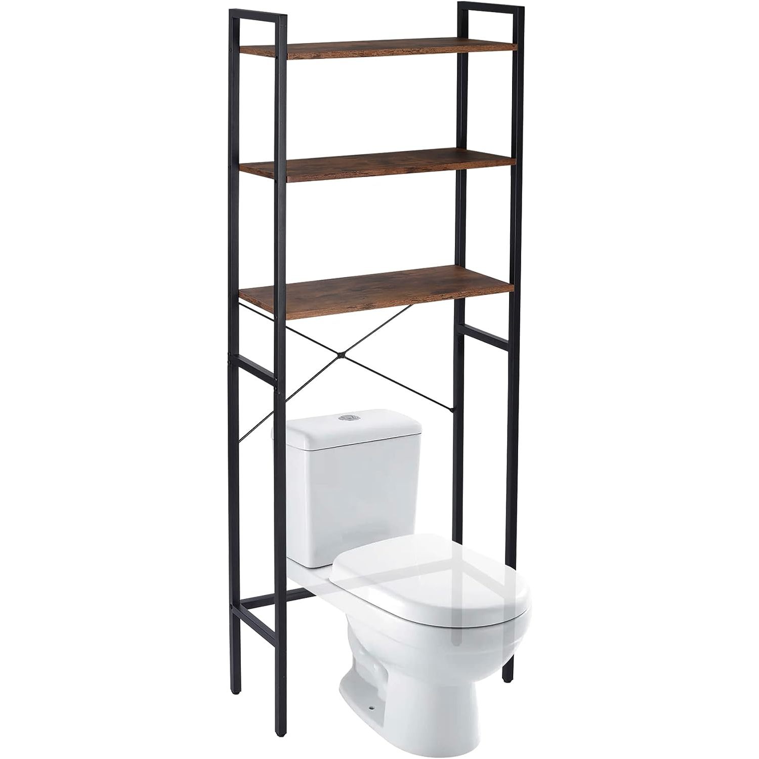 SEYATPOOL Over The Toilet Storage, 3Tier Bathroom Space Saver Storage