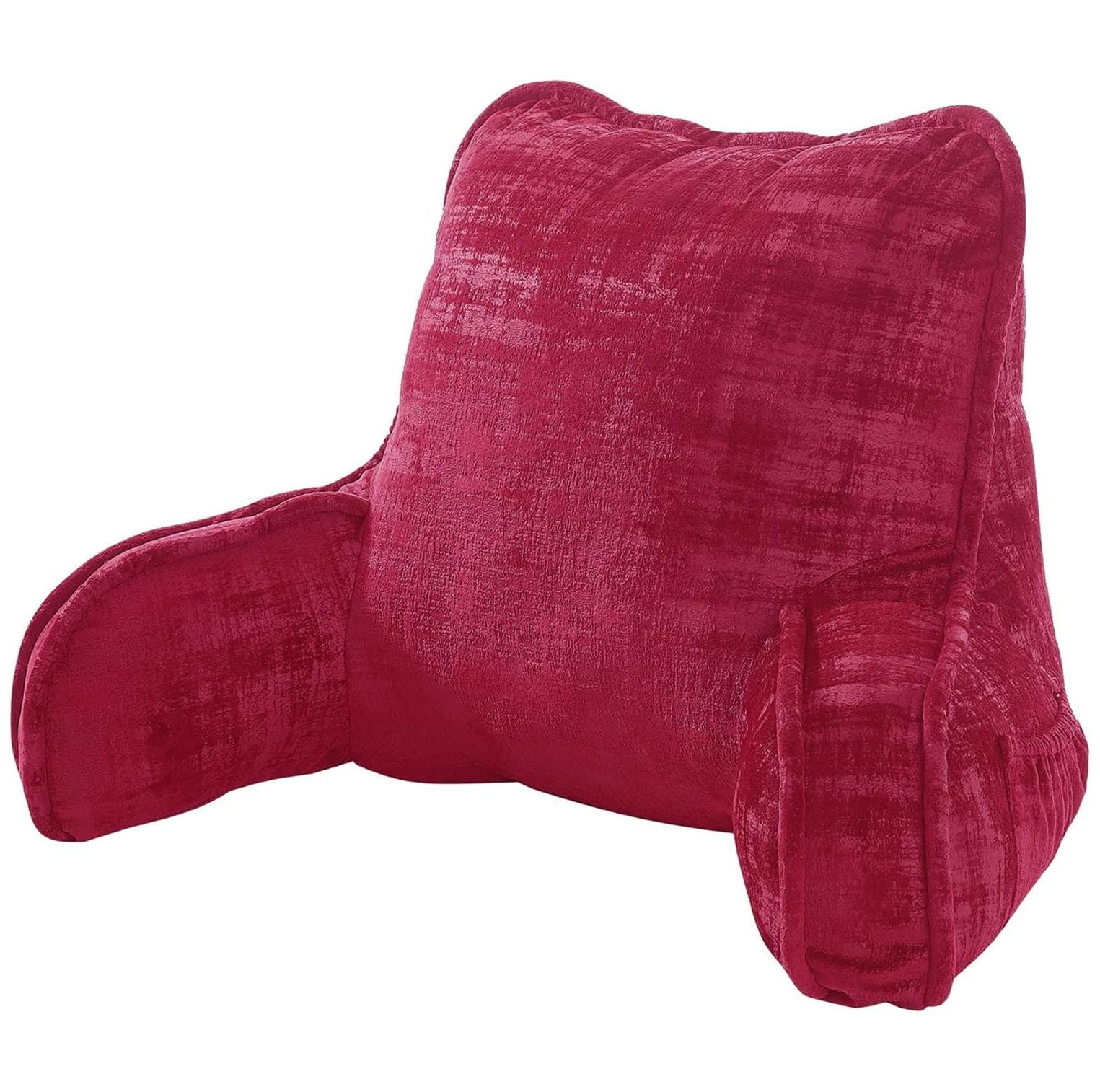 SEYATPOOL Textured Velvet Bedrest Reading Pillow with DIY Filling, Need