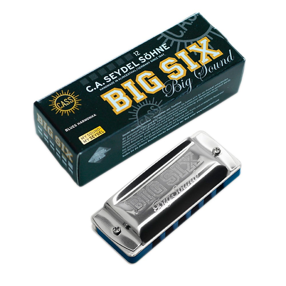 SEYDEL BIG SIX BLUES Harmonica Bb Sky