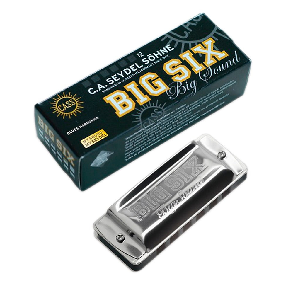 SEYDEL BIG SIX BLUES Harmonica G Black