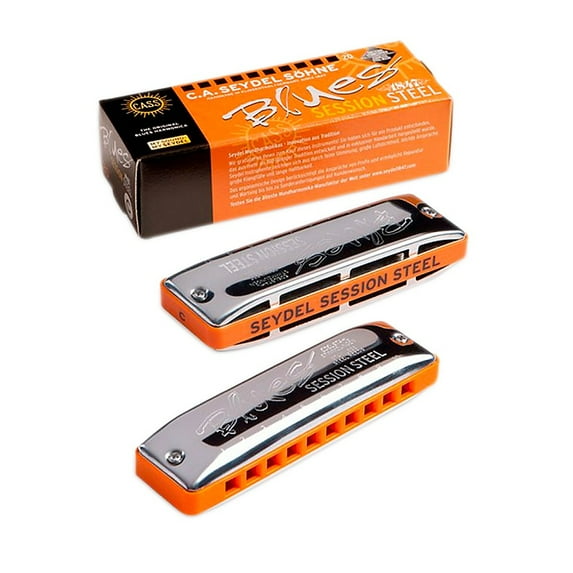 SEYDEL Blues SESSION STEEL Paddy Richter Harmonica G
