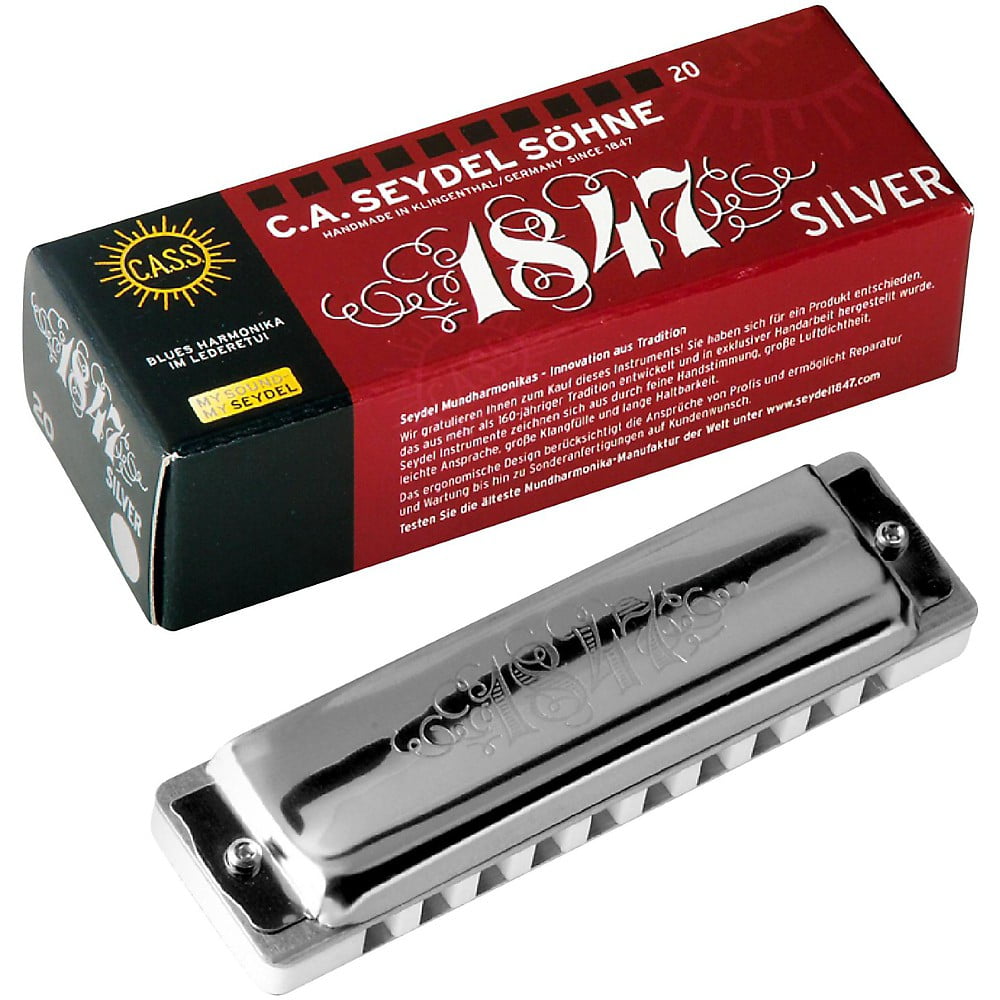 SEYDEL Blues Silver 1847 Harmonica B