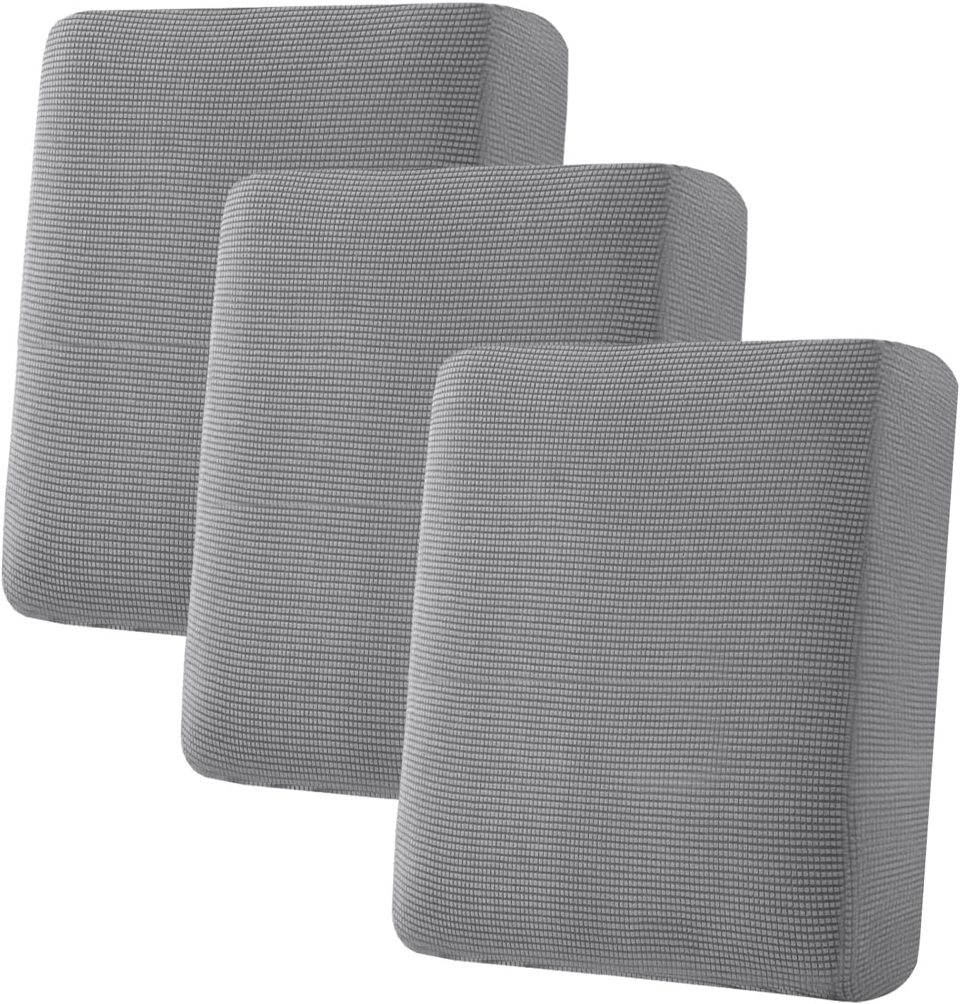 SEase 3 Piece  Sofa Covers  Stretch Individual Seat  Couch cushion covers Slipcover Sets Thick Jacquard Textured Twill Fabric
