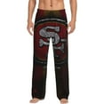 thumbnail image 1 of SF_49erss Mens Lovers Pajama Pants Comfy Lounge Print Lounge Pants Drawstring Sleep Bottoms with Pockets M, 1 of 5