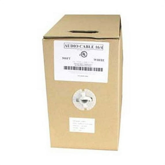 SF Cable, 500ft 16AWG/4C In-wall Speaker Wire, CMR