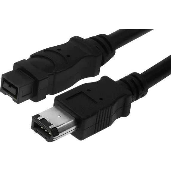 SF Cable 9-pin to 6-pin IEEE-1394 FireWire 800/400 Cable, 10 feet